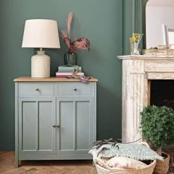 Maisons Du Monde Lampes à Poser Lampe En Céramique Bleu Vert Et Abat-jour En Lin Beige -Luminaires Ventes lampe en ceramique bleu vert et abat jour en lin beige 1000 9 13 222930 3