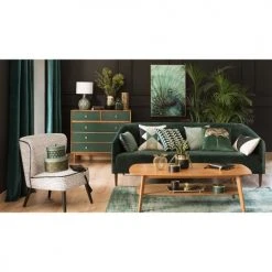 Maisons Du Monde Lampes à Poser Lampe En Céramique Verte Abat-jour En Coton Blanc -Luminaires Ventes lampe en ceramique verte abat jour en coton blanc 1000 0 32 171904 1