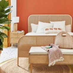 Maisons Du Monde Lampes à Poser Lampe En Chêne Et Abat-jour En Coton Blanc -Luminaires Ventes lampe en chene et abat jour en coton blanc 1000 16 23 211870 6