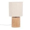 Maisons Du Monde Lampes à Poser Lampe En Eucalyptus Et Abat-jour En Coton écru -Luminaires Ventes lampe en eucalyptus et abat jour en coton ecru 1000 14 1 216645 1