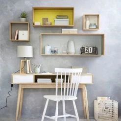 Maisons Du Monde Lampes à Poser Lampe En Hévéa Avec Abat-jour Gris -Luminaires Ventes lampe en hevea avec abat jour gris 1000 5 30 151730 15