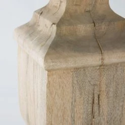 Maisons Du Monde Lampes à Poser Lampe En Manguier Et Abat-jour Gris Anthracite -Luminaires Ventes lampe en manguier et abat jour gris anthracite 1000 5 31 177315 3