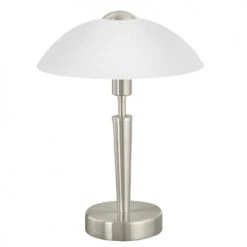 Eglo Lampes à Poser Lampe En Métal Argenté