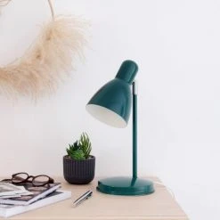 Maisons Du Monde Lampes à Poser Lampe En Métal Bleu Canard -Luminaires Ventes lampe en metal bleu canard 1000 11 22 229171 3