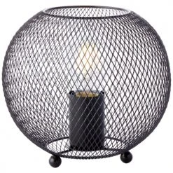 Brilliant Lampes à Poser Lampe En Métal Noir