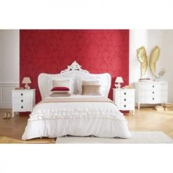 Maisons Du Monde Lampes à Poser Lampe En Paulownia Et Abat-jour Coloris Lin -Luminaires Ventes lampe en paulownia et abat jour coloris lin 1000 6 14 153108 5