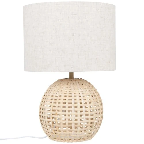 Maisons Du Monde Lampes à Poser Lampe En Rotin Et Abat-jour En Lin Recyclé 3 Maisons Du Monde Lampes à Poser Lampe En Rotin Et Abat-jour En Lin Recyclé