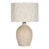 Maisons Du Monde Lampes à Poser Lampe En Terre Cuite Sculptée, Bois De Manguier Et Abat-jour En Lin Imprimé -Luminaires Ventes lampe en terre cuite sculptee bois de manguier et abat jour en lin imprime 1000 8 14 221127 1