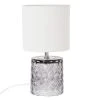 Maisons Du Monde Lampes à Poser Lampe En Verre Gris Avec Abat-jour En Coton écru -Luminaires Ventes lampe en verre gris avec abat jour en coton ecru 1000 2 30 229179 1