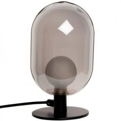 Maisons Du Monde Lampes à Poser Lampe Globe En Verre Et Métal Noir