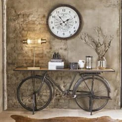 Maisons Du Monde Lampes à Poser Lampe Indus En Métal Doré Effet Vieilli -Luminaires Ventes lampe indus en metal dore effet vieilli 1000 13 0 202704 3