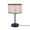 LUMISKY Lampes à Poser Lampe Intérieur Fibre Naturelle Beige H42CM