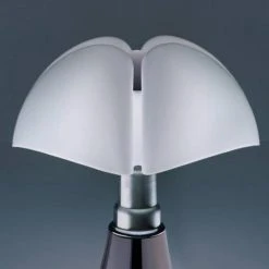 Martinelli Luce Lampes à Poser Lampe LED Argentée Avec Variateur H35cm -Luminaires Ventes lampe led argentee avec variateur h35cm 3