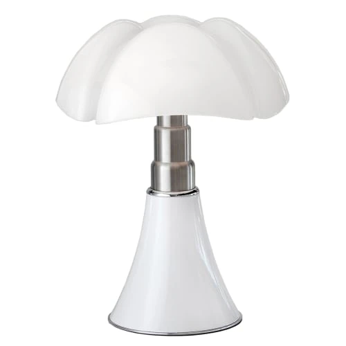 Martinelli Luce Lampes à Poser Lampe LED Blanche Avec Variateur H35cm 5 Martinelli Luce Lampes à Poser Lampe LED Blanche Avec Variateur H35cm – Image 3