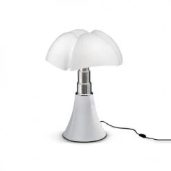 Martinelli Luce Lampes à Poser Lampe LED Blanche Avec Variateur H35cm
