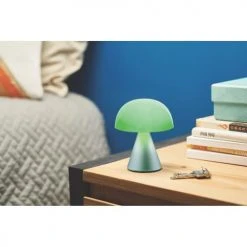 Lexon Lampes à Poser Lampe LED Portable Medium En Aluminium Bleu Céladon -Luminaires Ventes lampe led portable medium en aluminium bleu celadon 5