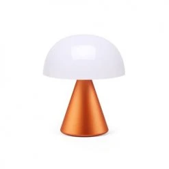 Lexon Lampes à Poser Lampe LED Portable Medium En Aluminium Orange -Luminaires Ventes lampe led portable medium en aluminium orange 2