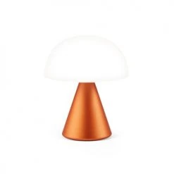 Lexon Lampes à Poser Lampe LED Portable Medium En Aluminium Orange