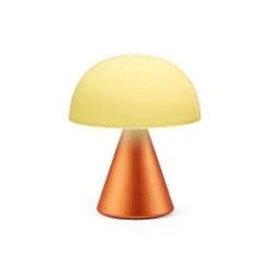 Lexon Lampes à Poser Lampe LED Portable Medium En Aluminium Orange -Luminaires Ventes lampe led portable medium en aluminium orange 3
