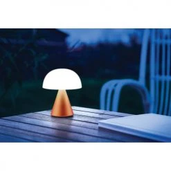 Lexon Lampes à Poser Lampe LED Portable Medium En Aluminium Orange -Luminaires Ventes lampe led portable medium en aluminium orange 5