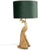 Maisons Du Monde Lampes à Poser Lampe Paon Doré Et Abat-jour En Velours Vert -Luminaires Ventes lampe paon dore et abat jour en velours vert 1000 0 40 216971 1