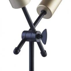 ATHM DESIGN Lampes à Poser Lampe Pied Métal Noir -Luminaires Ventes lampe pied metal noir 2