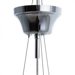 Beliani Suspensions Lampe Suspension Argenté -Luminaires Ventes lampe suspension argente 5