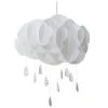 Beliani Suspensions Lampe Suspension Blanche