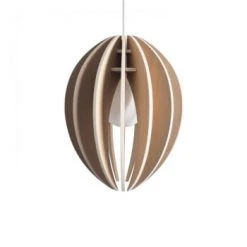 Gone's Suspensions Lampe Suspension Bois Et Béton Chêne Naturel Cordon Noir -Luminaires Ventes lampe suspension bois et beton chene naturel cordon blanc
