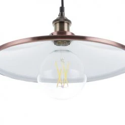 Beliani Suspensions Lampe Suspension Cuivré -Luminaires Ventes lampe suspension cuivre 3