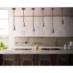 Gone's Suspensions Lampe Suspension En Béton Accessoires Perle Noire -Luminaires Ventes lampe suspension en beton accessoires perle noire 9