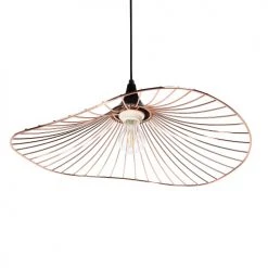 Beliani Suspensions Lampe Suspension En Métal Cuivré -Luminaires Ventes lampe suspension en metal cuivre 3