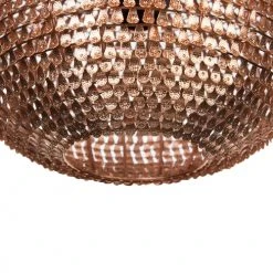 Beliani Suspensions Lampe Suspension En Métal Cuivré -Luminaires Ventes lampe suspension en metal cuivre 9