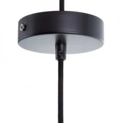 Beliani Suspensions Lampe Suspension Noir Et Doré -Luminaires Ventes lampe suspension noir et dore 5