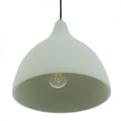 Beliani Suspensions Lampe Suspension Vert -Luminaires Ventes lampe suspension vert 2