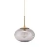 House Doctor Suspensions Lampe Suspension Vintage En Verre Gris Small 22cm