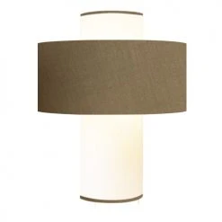 Abat-jours Lampes à Poser Lampe Taupe D 35 Cm