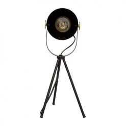 Home Maison Lampes à Poser Lampe Trépied Noir H45cm -Luminaires Ventes lampe trepied noir h45cm 3