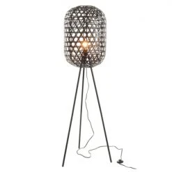 Meubles & Design Lampadaires Lampe Trépieds Style Ethnique Bambou -Luminaires Ventes lampe trepieds style ethnique bambou 2