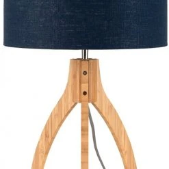 Good & Mojo Lampes à Poser Lampe Tripode Bambou Et Lin Naturel Bleu H54cm 12 Good & Mojo Lampes à Poser Lampe Tripode Bambou Et Lin Naturel Bleu H54cm -Luminaires Ventes lampe tripode bambou et lin naturel bleu h54cm 4