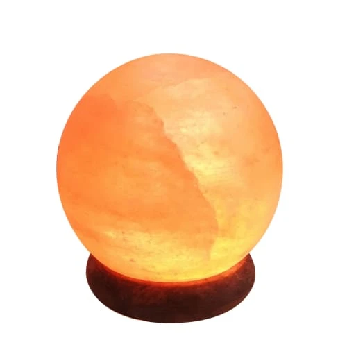 Zen'Arôme Guirlandes Et Décorations Lumineuses Lampe USB En Cristal De Sel D'Himalaya Sphère 3 Zen'Arôme Guirlandes Et Décorations Lumineuses Lampe USB En Cristal De Sel D'Himalaya Sphère