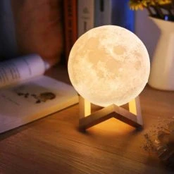 Coup De Coeur Lampes à Poser Lampe Veilleuse à Poser Pleine Lune 15cm -Luminaires Ventes lampe veilleuse a poser pleine lune 15cm 2