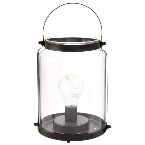 Maisons Du Monde Lanternes Lanterne Ampoule Lumineuse En Verre Et Métal 1 Maisons Du Monde Lanternes Lanterne Ampoule Lumineuse En Verre Et Métal