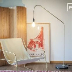 PIB Lampadaires Liseuse En Métal Et Marbre Noir -Luminaires Ventes liseuse en metal et marbre noir 1