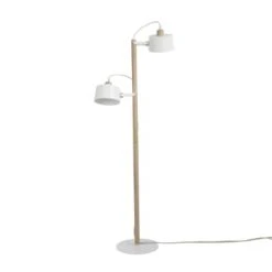 DIZY Design Lampadaires Luminaire à Poser Avec 2 Abat-jours En Chêne Et Métal Noir 11 DIZY Design Lampadaires Luminaire à Poser Avec 2 Abat-jours En Chêne Et Métal Noir -Luminaires Ventes luminaire a poser avec 2 abat jours en chene et metal blanc 4