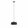 Potiron Paris Suspensions Luminaire Suspension En Métal Noir Et Bois -Luminaires Ventes luminaire suspension en metal noir et bois