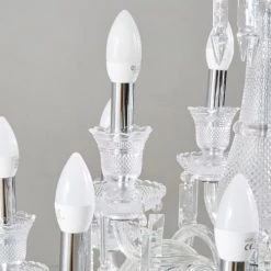 Maisons Du Monde Lustres Lustre à Pampilles En Métal Chromé -Luminaires Ventes lustre a pampilles en metal chrome 1000 5 0 177366 2