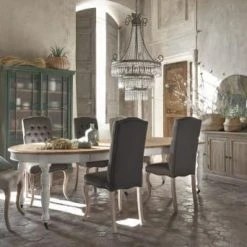 Maisons Du Monde Lustres Lustre à Pampilles En Métal Gris -Luminaires Ventes lustre a pampilles en metal gris 1000 11 8 154660 24