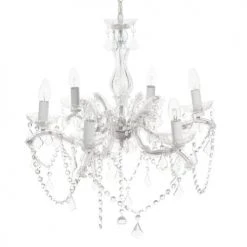 Maisons Du Monde Lustres Lustre à Pampilles Et Métal