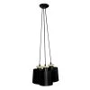 Tosel Lustres Lustre Acier Noir 1 Tosel Lustres Lustre Acier Noir -Luminaires Ventes lustre acier noir